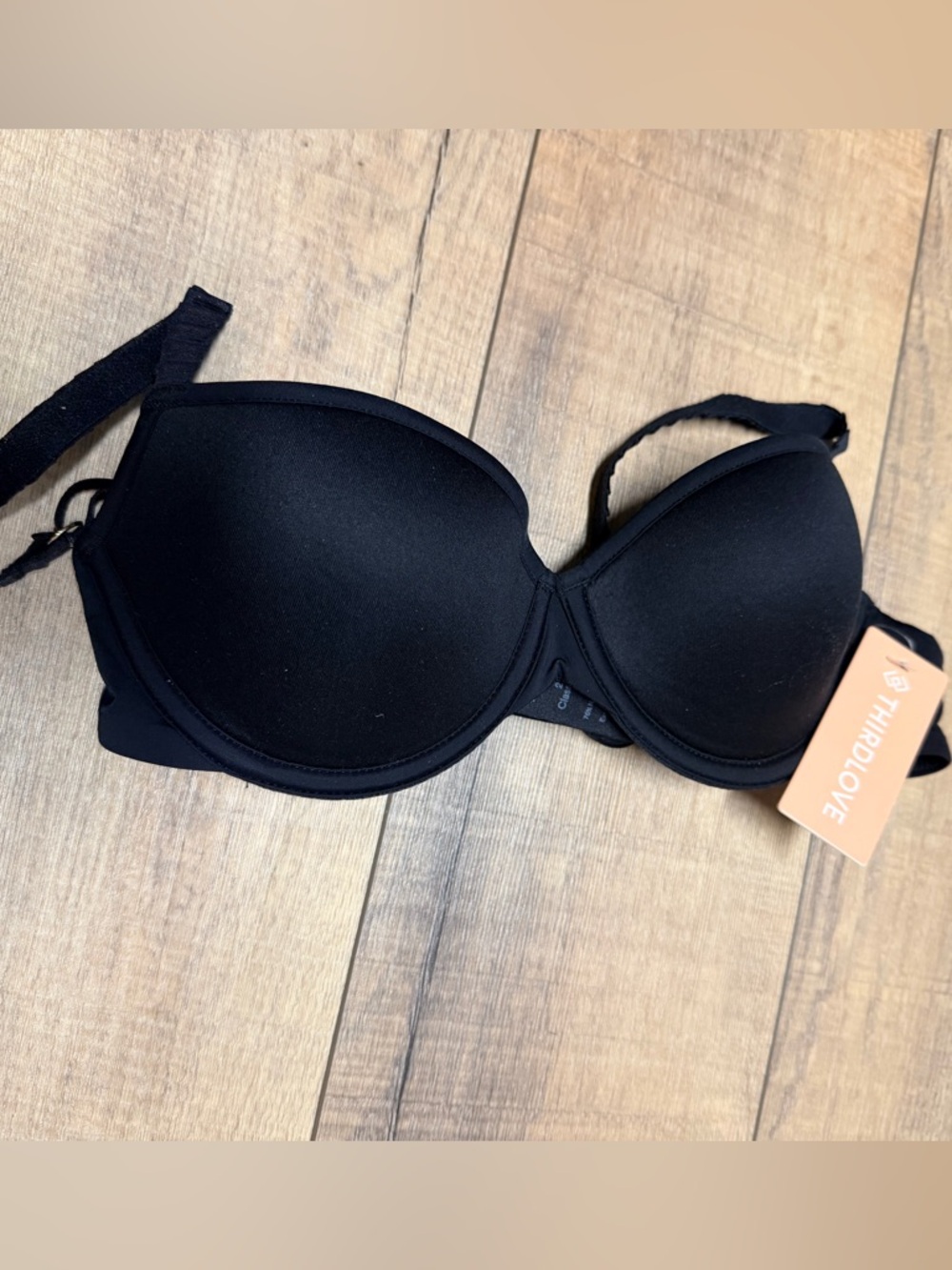 ThirdLove Black Smooth T-Shirt Bra